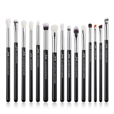Eye Makeup Brushes Set Professional 15Pcs with Eyeshadow Blending Concealer Eyeb