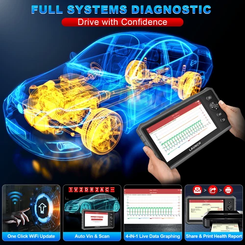 Launch CRP919E Lite OBD2 Diagnostic Tool Car Scanner Fault Reader for VW BMW - Picture 12 of 17