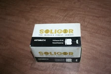 Vintage Soligor Automatic Telephoto No. 7691336 Minolta SR f 2.8 135mm See Pix!!