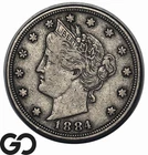 1884-P Liberty Nickel — photo from another recent sale