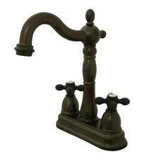 Kingston Brass KB149.AX Heritage 1.8 GPM Standard Bar Faucet - Bronze