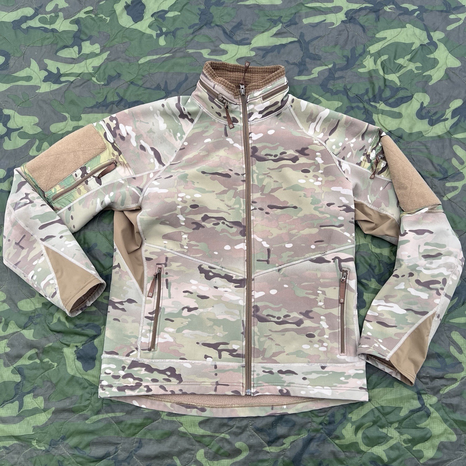 salty Beyond Clothing Rig softshell jacket L Large Multicam ocp CAG DELTA SF SOF