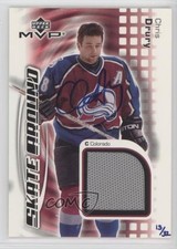 2003-04 Upper Deck Buyback 13/32 Chris Drury (02-03 MVP Skate Around) Auto 03h9