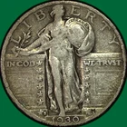 1930-S Standing Liberty Quarter Choice Very Fine VF+/XF Coin #40522