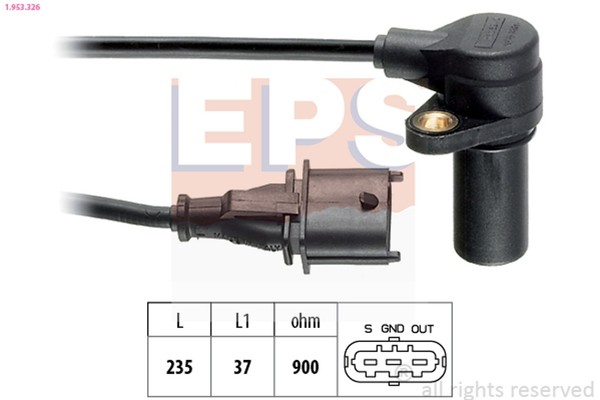 EPS Kurbelwellensensor Impulsgeber 1.953.326 FüR T98 GTC Astra Opel A04 Honda CC-image