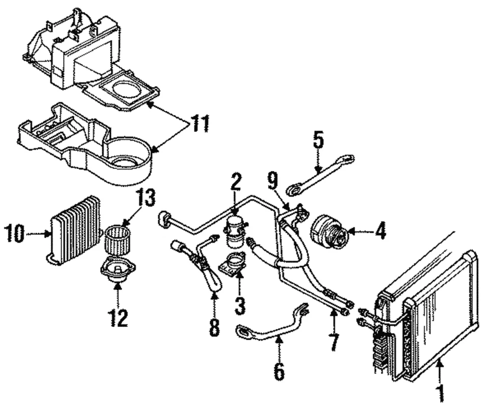 Soporte compresor aire acondicionado genuino GM 10105267 Foto 2 de 2