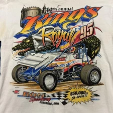 Vintage 2003 9th Eldora Dirt Late Model Dream Event T-Shirt, Late Model T-Shirt