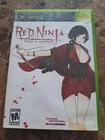 Red Ninja: End of Honor Microsoft Xbox Authentic Free Fast Shipping