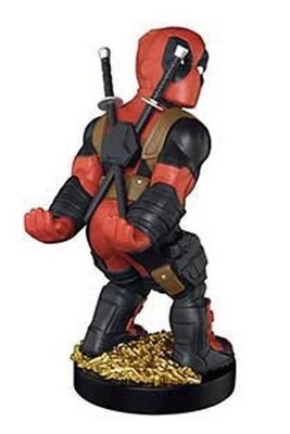 Cable Guys Marvel DeadPool Phone Controller Holder Figure New