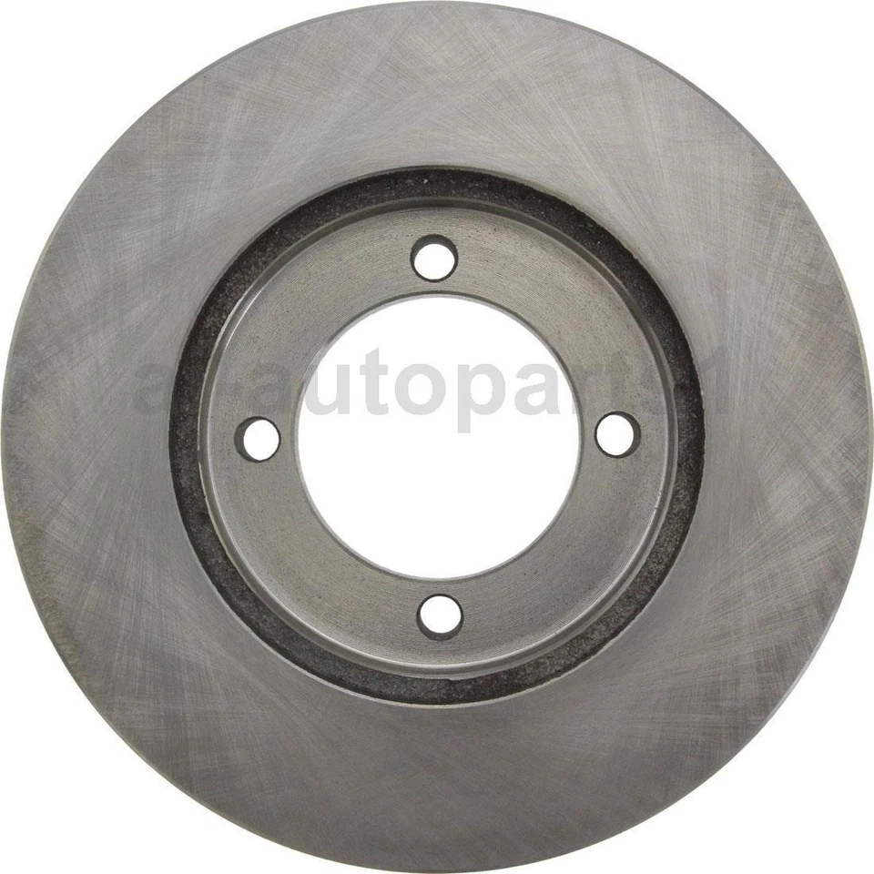 Front Brake Rotors + Brake Pads Kit Fits 1991 1992 1993 1988 1989 Ford Festiva - Image 4 of 4