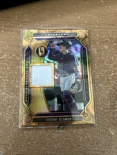 2023 Panini Chronicles - Gold Standard Swatches Drew Romo #GSS-DR (MEM, RC)