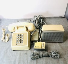 Vtg ATT Ivory Speakerphone System UNTESTED