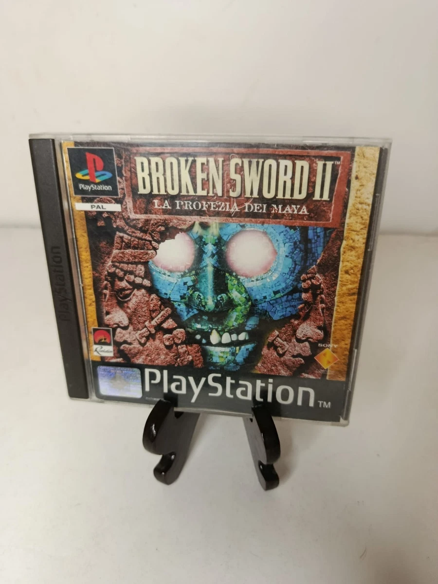 BROKEN SWORD II LA PROFEZIA DEI MAYA PS1 PLAYSTATION 1 ITALIANO