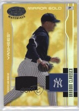 2003 Leaf Certified Materials Mirror Gold 24/25 Brandon Claussen #124 u6m