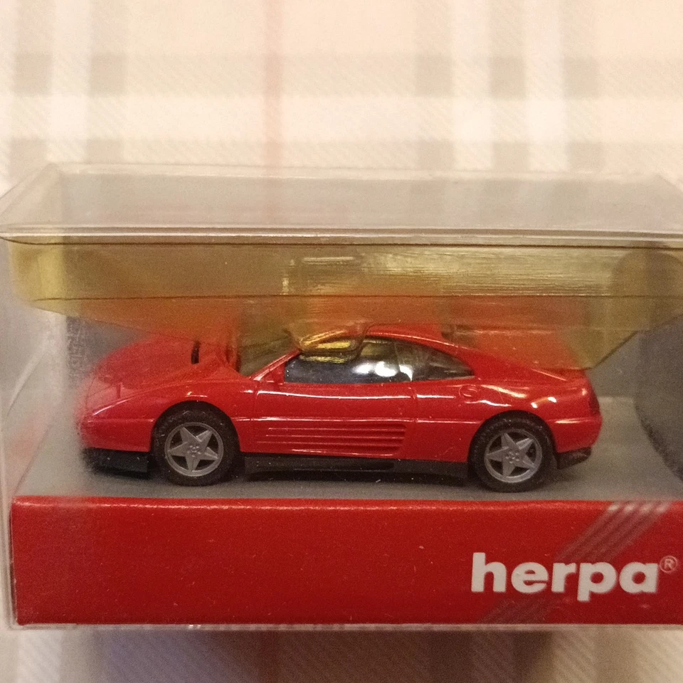 FERRARI 348 TB - RED - 1/87 - Herpa - Immagine 2 di 4