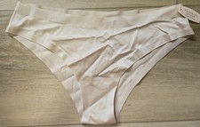 NWT Vintage Victoria's Secret Satin Thick Band No-Show Low-Rise Cheeky Panties M