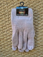 Winter Essentials Women's Texting Elongated Gloves New L/XL Locks In Heat