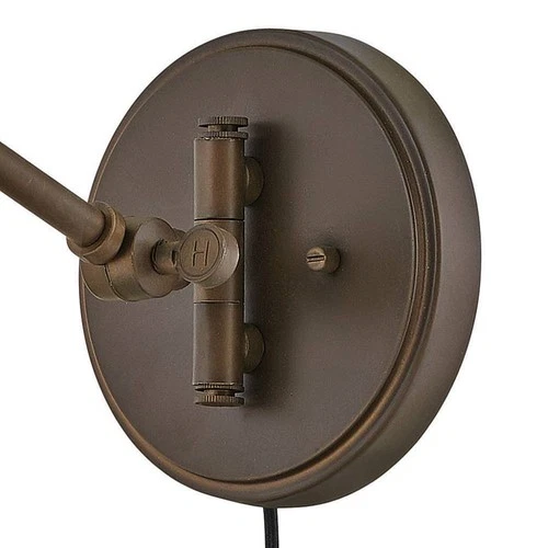 Hinkley Sconce Arti Medium Swing Arm Single Light Sconce 10.25" Olde Bronze - Picture 8 of 10