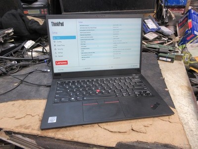 Lenovo  X1 Carbon 8th Gen LAPTOP  i5-10310U 1.6GHz 8G 256G SSD NO OS
