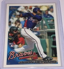 Topps 2010 Jason Heyward Rookie #353 Atlanta Braves Batting
