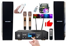 Singtronic Professional 4000W Complete Karaoke System YouTube via iPhone