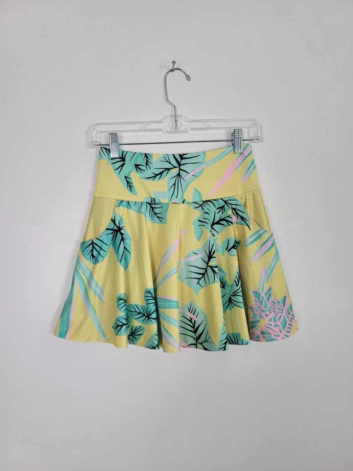 Falda corta Jamie Sadock Savannah fluida swing golf pickleball talla 2 XS floral Foto 2 de 4