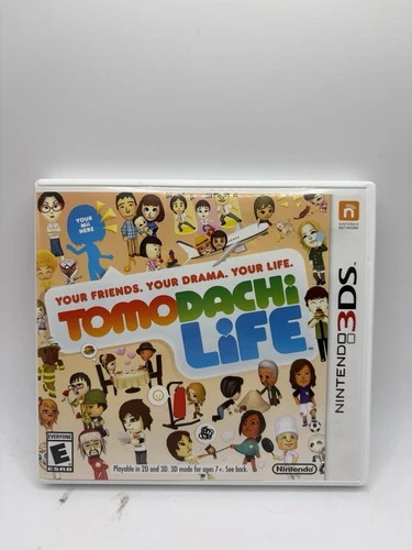 Tomodachi Life (Nintendo 3DS, 2014) CIB Complete w/ Manual & Inserts TESTED MINT