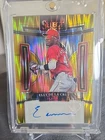 2024 Panini Select Signature Elly de La Cruz #SIG-EDC Gold Prizm/10 (AU, RC)