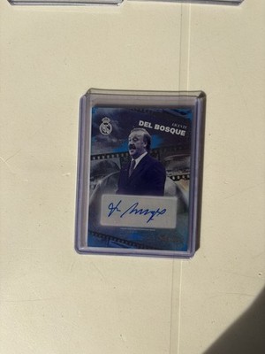 25-26 Topps Los Blancos Vicente Del Bosque Auto /150 La Casa Blanca Autograph