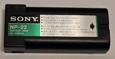 Sony NP-22 Battery Pack 6V 1300 mAh Replacement Battery Genuine Untested