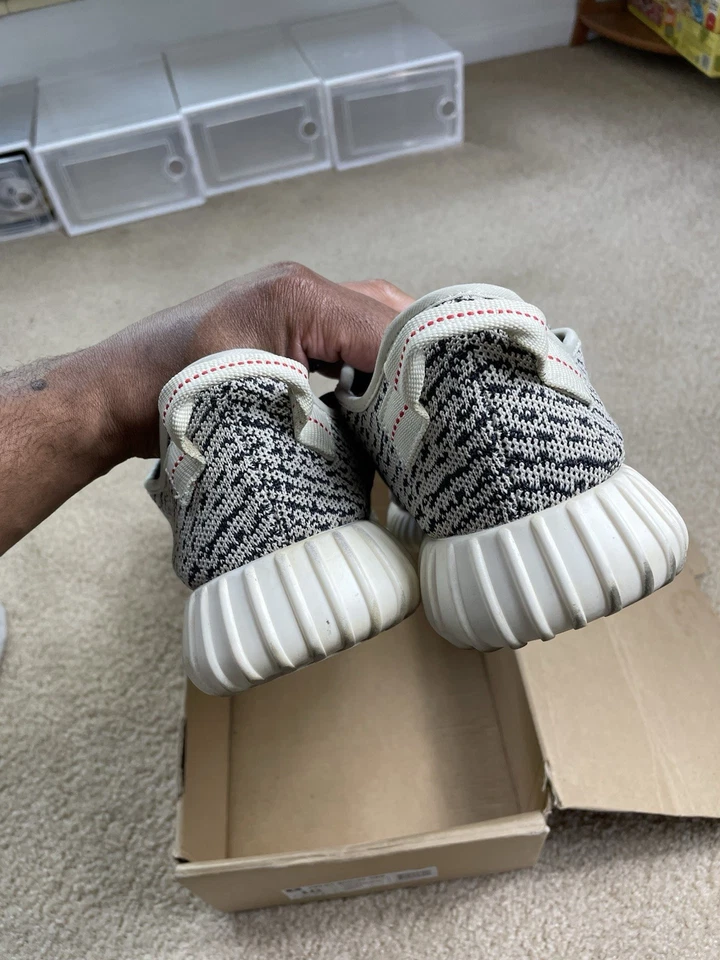 Adidas Yeezy Boost 350 Turtle Dove Sneakers 2015 - Image 3 of 4