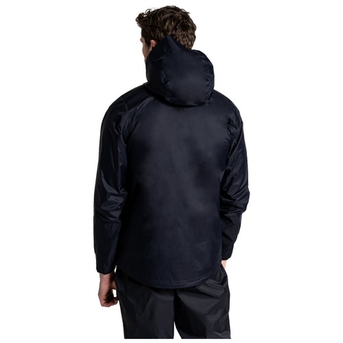 Hombres Damas Impermeable Chaqueta Abrigo Con Capucha Exterior Abrigo Embalable Craghoppers - Imagen 6 de 10