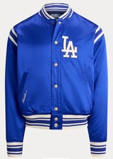 Polo Ralph Lauren Dodgers Jacket Size Large Free Shipping