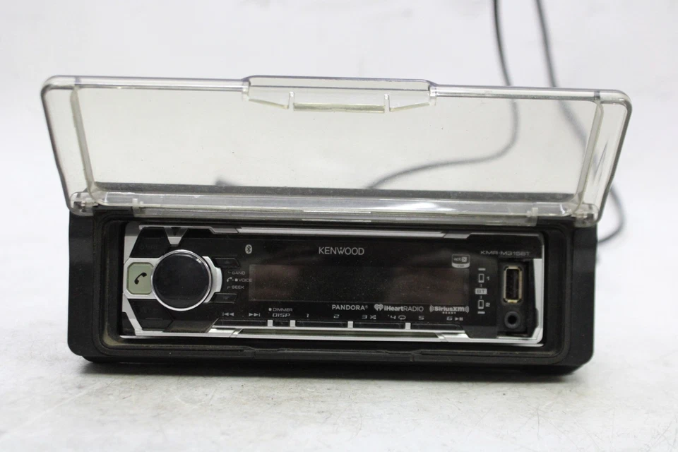 2004 Harley-Davidson ELECTRA 滑翔 FLHT 收音机立体声控制单元 KENWOOD — 第 3/4 张图片