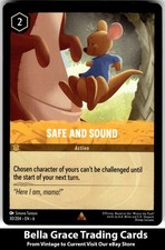 Safe and Sound #30/204 Azurite Sea Disney lorcana Rare