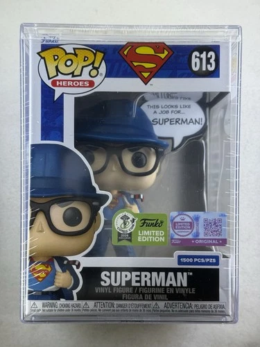 Funko Pop Superman ECCC 2026 Con Sticker Exclusive LE 1500 IN HAND