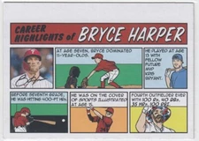 BRYCE HARPER TOPPS HERITAGE 1973 73 COMICS COMIC STRIP PHILLIES #11 2022 22