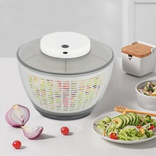 Elektrische Salatschleuder Gemüse Dehydrator Obst Gemüse waschmaschine 1500MAh
