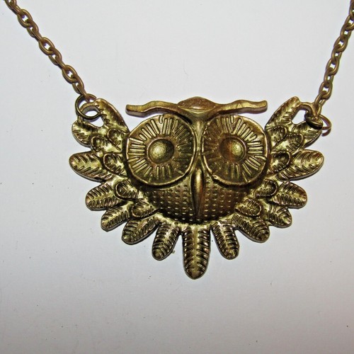 Huge choice OWL pendants necklaces lots of crystal detail new gift idea fast UK - Picture 5 of 58
