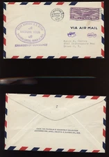 1931 Rear Admiral Byrd Airmail Cover from FDR STAMP COLLECTION LV9840