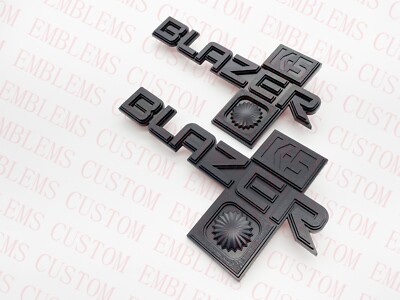 Pair of Cheyenne Blazer 76-80 Chevrolet K5 Emblems OEM Squarebody Chevy Pair of Cheyenne Blazer 76-80 Chevrolet K5 Emblems OEM Squarebody Chevy