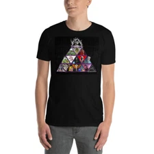 ILLUMINATI Conspiracy Pyramid Short-Sleeve Unisex T-Shirt