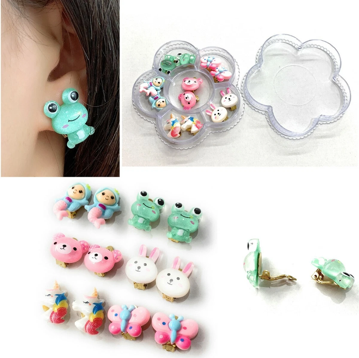 Kids store with earrings