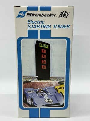 STROMBECKER SYNCHRONIZED START TOWER Works w/ Most Slot Car Brands & Scales  MIB
