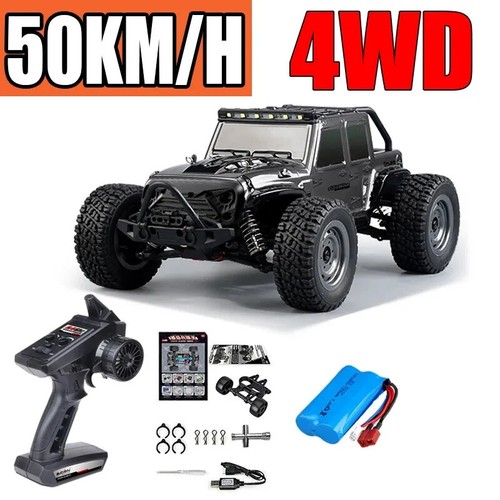 1:16 4WD RC Car LED 2.4G Remote Control Cars High Speed Drift Truck for Kids Toy - Picture 27 of 32