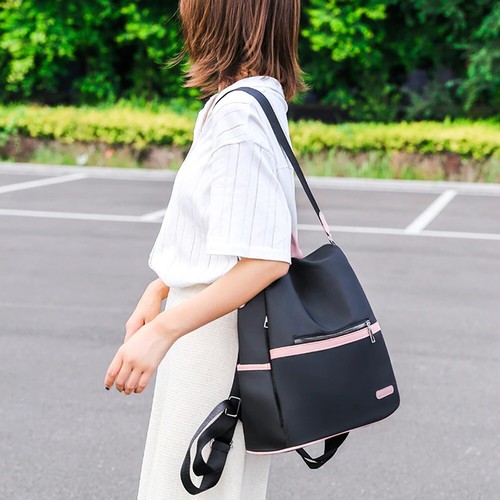 2022 Casual Oxford Backpack Women Waterproof School Bags High Quality Fashion - Picture 5 of 6