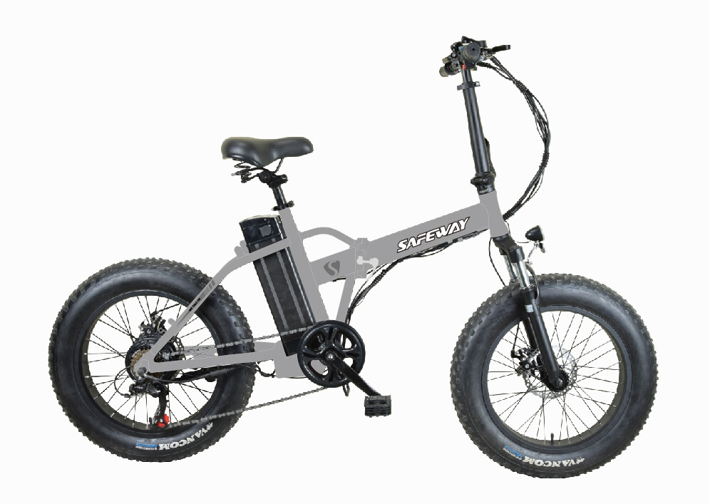 Mountain Bike Alloy Wheel Rattan Fat Tire Folding Electric Bike