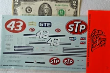 SLIXX 1/24  Water Slide Decals NASCAR Pontiac #43 Petty Racing GTE Pepsi
