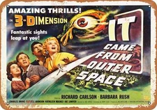 METAL SIGN - 1953 It Came From Outer Space - Vintage Look Reproduction