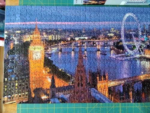 London bei Nacht 1000 Teile, 98x37,5 cm, Vollständig und Top - Bild 4 von 5